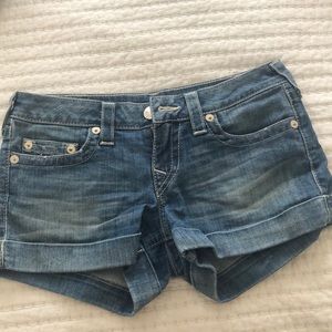 True religion jean shorts